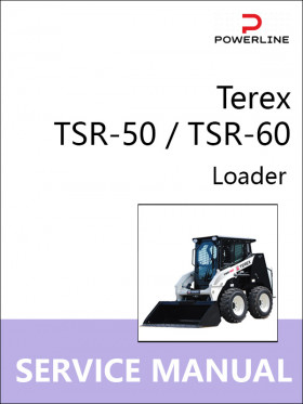 Книга по ремонту погрузчика Terex TSR-50 / TSR-60 в формате PDF (на английском языке)