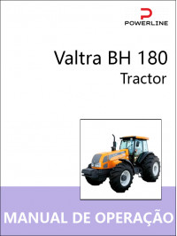 Трактор Valtra BH 180, инструкция по эксплуатации и техническому обслуживанию в электронном виде (на португальском языке)