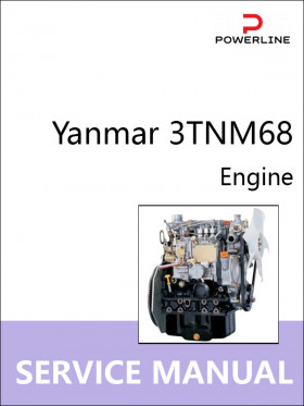 Книга по ремонту двигателей Yanmar 3TNM68 в формате PDF (на английском языке)
