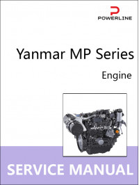 Двигуни Yanmar MP Series, керівництво з ремонту у форматі PDF (англійською мовою)