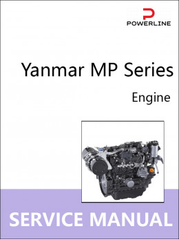 Двигуни Yanmar MP Series, керівництво з ремонту у форматі PDF (англійською мовою)