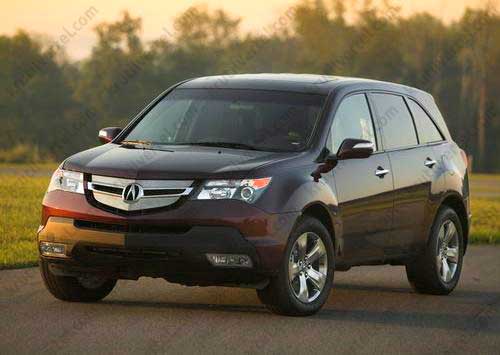 У нового MDX с более жестким несущим кузовом стала длиннее колесная база введение Acura MDX с 2006 года, введение Акура МДХ с 2006 года