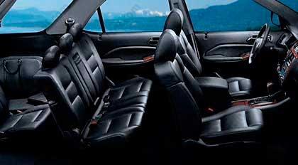 Под стать экстерьеру оформление просторного салона введение Acura MDX с 2006 года, введение Акура МДХ с 2006 года