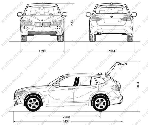 технические характеристики BMW X1, технические характеристики БМВ Х1