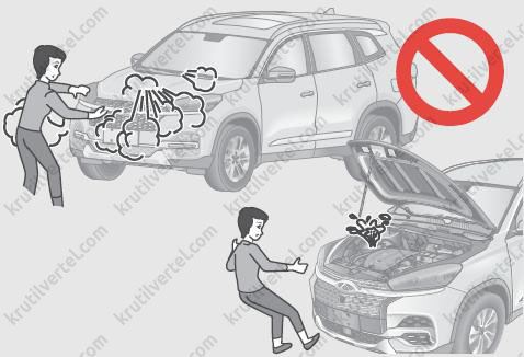 перегрів охолоджуючої рідини двигуна Chery Tiggo 8 з 2018 року, перегрів охолоджувальної рідини двигуна Chery Tiggo 8 з 2018 року