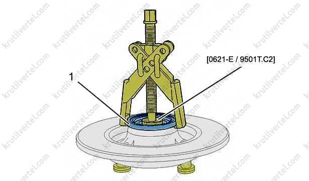 Подшипник привода ситроен с4