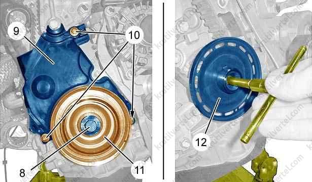 Сальник коленвала ситроен с4