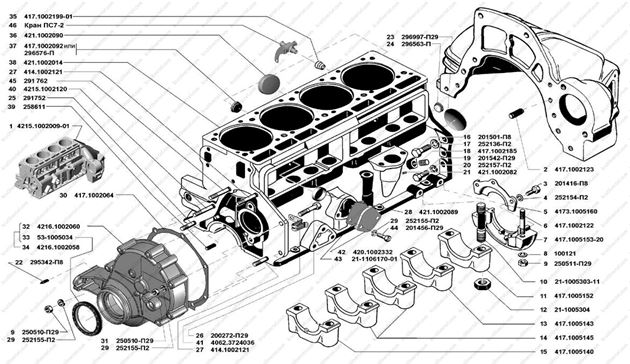 каталог запасных частей ГАЗ 2705 с 1994 года, каталог запасных частей 3302 Газель с 1994 года, каталог запасных частей GAZ 2705 с 1994 года, каталог запасных частей 3302 Gazel с 1994 года