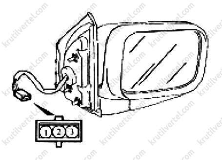 наружные зеркала заднего обзора с электроприводом Hafei Simbo с 2005 года, наружные зеркала заднего обзора с электроприводом Хафей Симбо с 2005 года