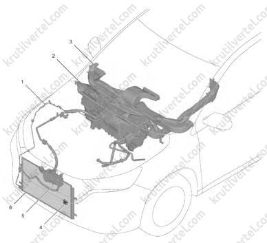 технические данные и компоненты Haval M6 с 2023 года, технические данные и компоненты Хавал М6 с 2023 года