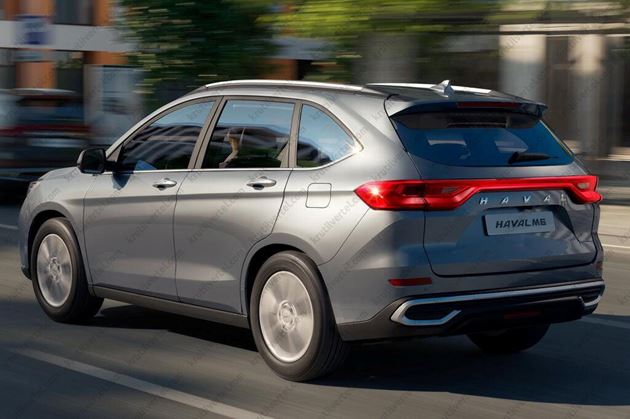 автомобиль Haval M6 с 2023 года, автомобиль Хавал М6 с 2023 года