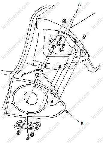 освещение Honda Civic 4D с 2006 года, освещение Acura CSX с 2006 года, освещение Хонда Цивик 4Д с 2006 года, освещение Акура Си-Эс-Икс с 2006 года