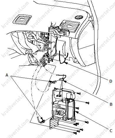 испаритель Honda Civic 4D с 2006 года, испаритель Acura CSX с 2006 года, испаритель Хонда Цивик 4Д с 2006 года, испаритель Акура Си-Эс-Икс с 2006 года