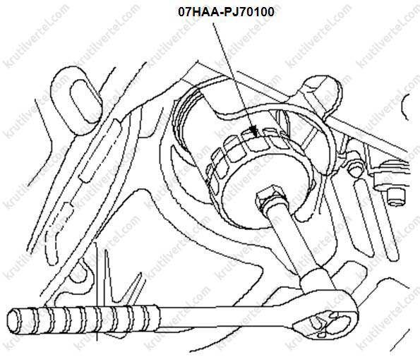 замена масляного фильтра Honda Civic 4D с 2006 года, замена масляного фильтра Acura CSX с 2006 года, замена масляного фильтра Хонда Цивик 4Д с 2006 года, замена масляного фильтра Акура Си-Эс-Икс с 2006 года