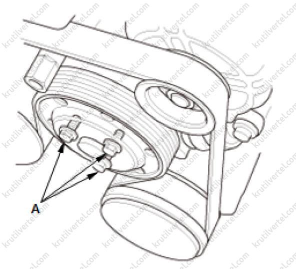 Honda crv приводной ремень
