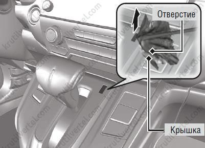 рычаг селектора трансмиссии не перемещается Honda CR-V с 2016 года, рычаг селектора трансмиссии не перемещается Хонда СРВ с 2016 года