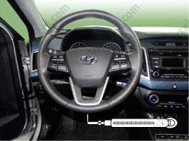 проверки системы рулевого управления Hyundai Creta с 2015 года, проверки системы рулевого управления Хюндай Крета с 2015 года