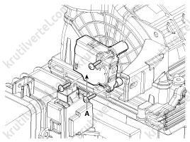 привод управления поступлением воздуха Hyundai i30, привод управления поступлением воздуха Хундаи i30