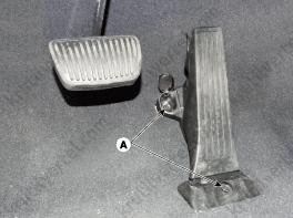 педаль акселератора Hyundai Sonata LF с 2014 года, датчик положения педали акселератора Хюндай Соната ЛФ с 2014 года