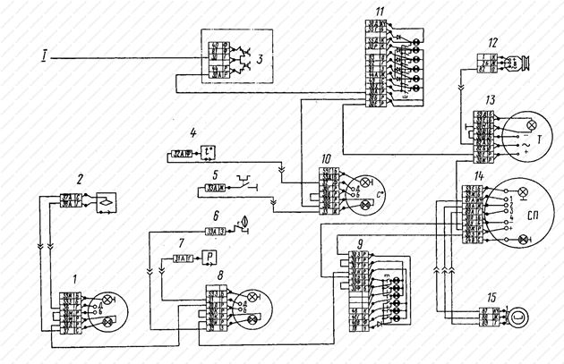 Схема электрооборудования камаз 5320 цветная с описанием