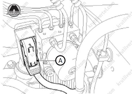 снятие и установка гидроэлектронного блока управления Kia Optima с 2011 года, снятие и установка гидроэлектронного блока управления Киа Оптима с 2011 года