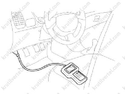 Kia rio диагностический разъем