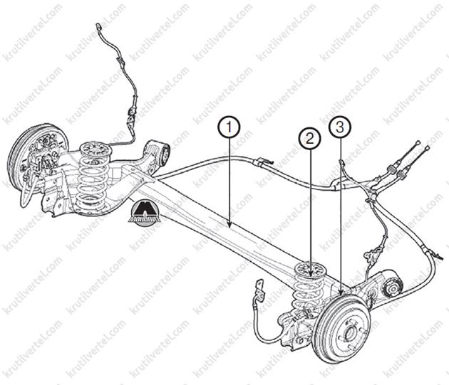 Подвеска киа рио 4 схема