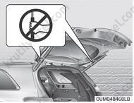 аварійне відмикання дверей багажника KIA Sorento Prime з 2018 року, аварійне відмикання дверей багажника Кіа