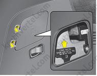 відкриття кришки горловини 
паливного бака позапередбаченої ситуації KIA Sorento Prime з 2018 року, відкриття Кіа Соренто Прайм з 2018 року