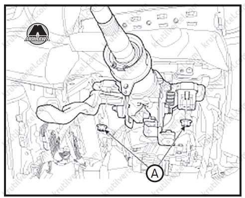 Рулевая колонка киа рио