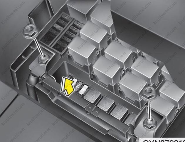 Rr htd предохранитель kia