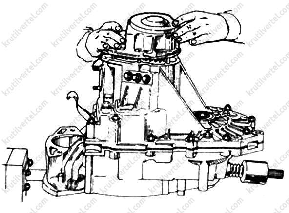 Схема коробки передач лада приора