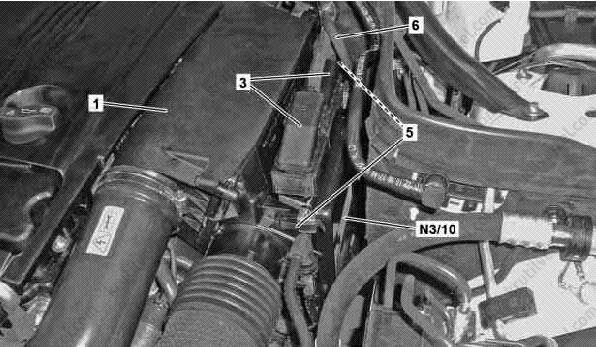 Блок управления двигателем мерседес
