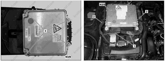 Блок управления n73 мерседес