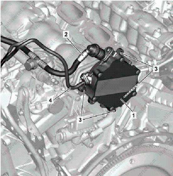 Вакуумный насос мерседес w204