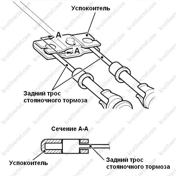 Солярис регулировка ручного тормоза