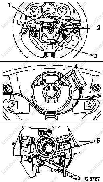 рулевое колесо Opel Astra с 1998 года, рулевое колесо Opel Astra G с 1998 года, рулевое колесо Chevrolet Viva с 1998 года, рулевое колесо Опель Астра с 1998 года, рулевое колесо Опель Астра Джи с 1998 года, рулевое колесо Шевроле Вива с 1998 года