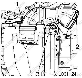 Опель зафира схема обводного ремня