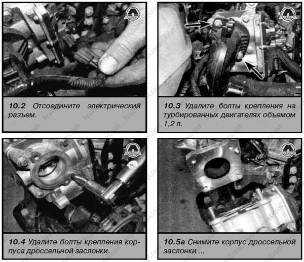 корпус дросельної заслінки Renault Clio, корпус дросельної заслінки Рено Клио 3