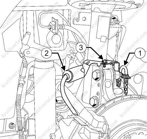 Снятие передней подвески Renault Fluence с 2009, инструкция онлайн