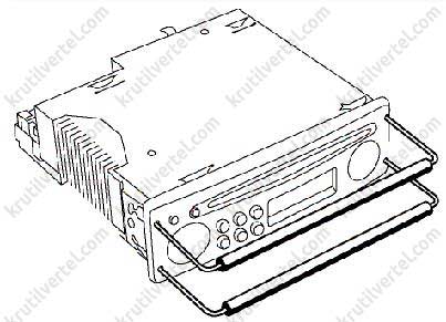 аудиосистема Renault Kangoo 2, аудиосистема Рено Кангу 2