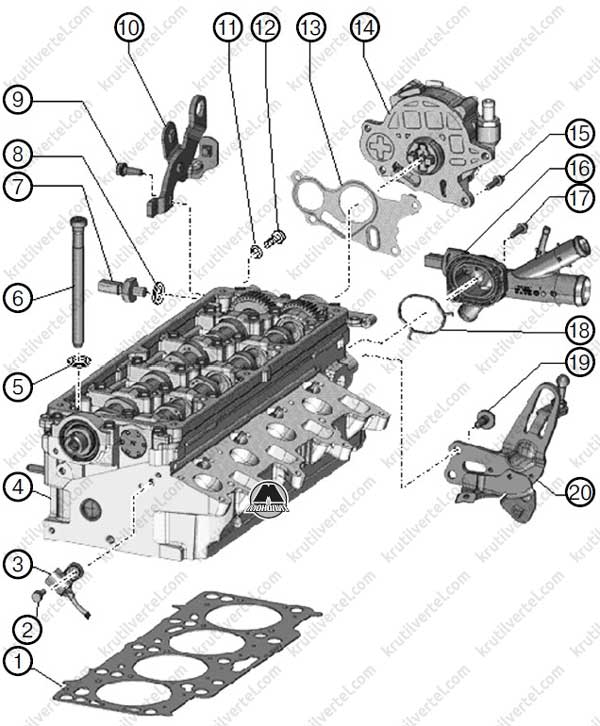 двигатель объемом 2.0 л (TDI Skoda Yeti с 2009 года, двигатель объемом 2.0 л (TDI Шкода Йети с 2009 года