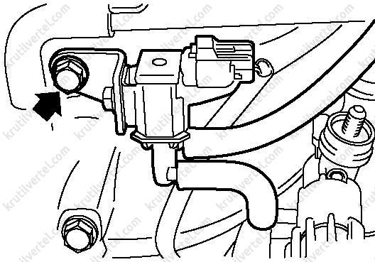 электромагнитный клапан управления продувкой адсорбера Subaru Impreza с 2008 года, электромагнитный клапан управления продувкой адсорбера Субару Импреза с 2008 года