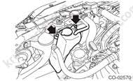 снятие и установка расширительного бачка Subaru Legacy с 2009 года, снятие и установка расширительного бачка Субару Легаси с 2009 года