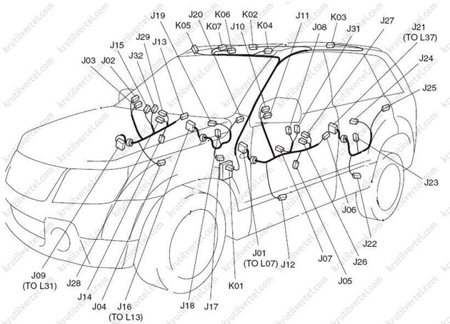 Электросхема сузуки гранд витара