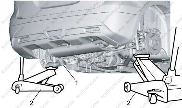 Снятие подрамника sx4