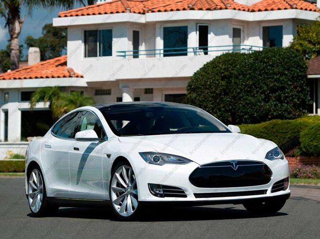автомобиль Tesla Model S с 2012 года, автомобиль Тесла Модель С с 2012 года