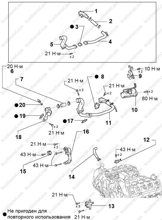 разборка и сборка двигателя Toyota Land Cruiser 200, разборка и сборка двигателя Тойота Ленд Крузер 200