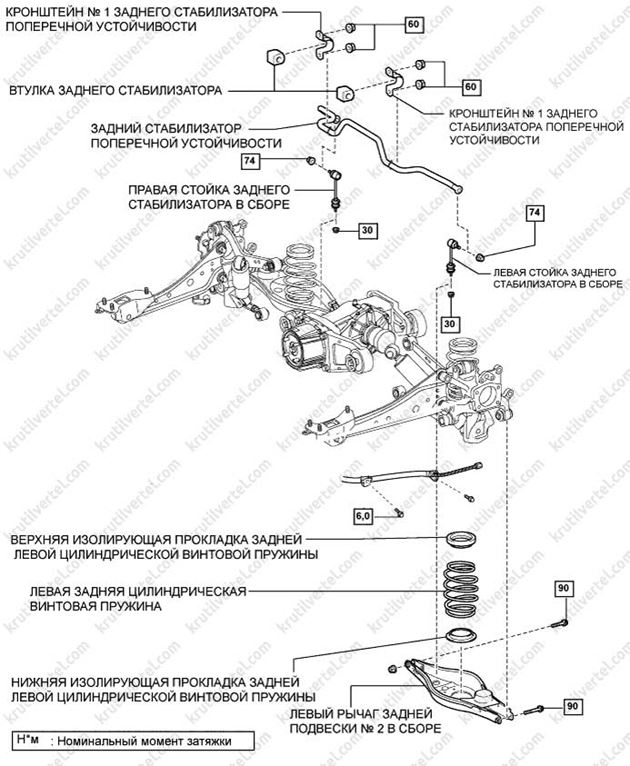 Задняя подвеска тойота хайлюкс
