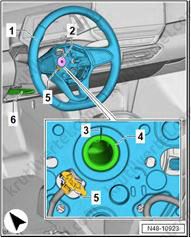 рулевое колесо Volkswagen ID4 с 2020 года, рулевое колесо Фольксваген АйДи4 с 2020 года